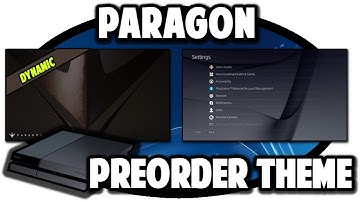 [PS4 THEMES] Paragon Preorder Dynamic Theme Video in 60FPS