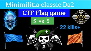 Minimilitia classic CTF game play Hightower Map/ #minimilitia #gaming #minimilitiaupdate 