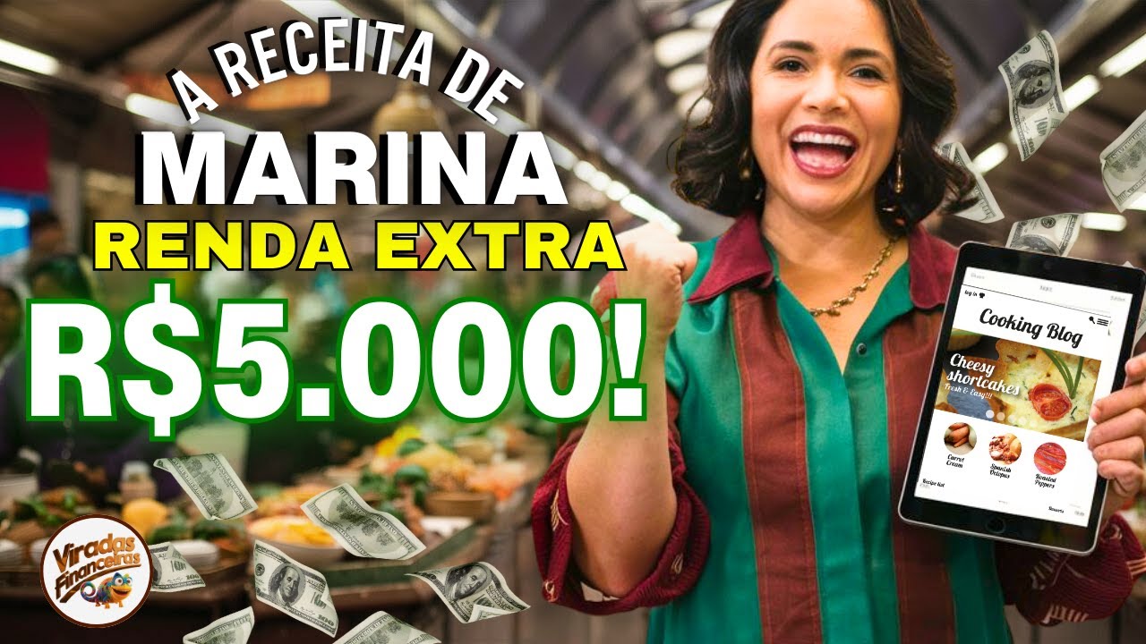Do Zero a R$5 000: Marina Ensina Como Ganhar Dinheiro e Criar Renda ...