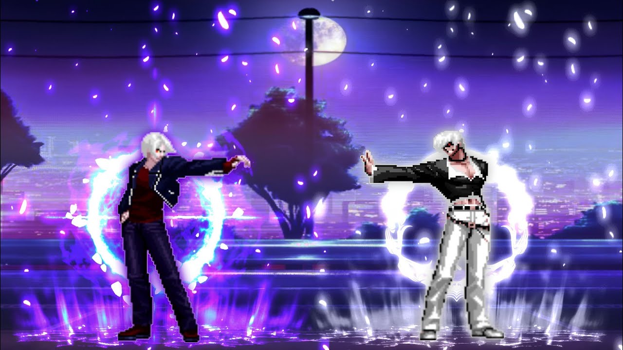 [KOF Mugen] True Kychiel (2P) VS. O.Iori XIII WF (God Mode) - YouTube