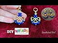 Nbeads Collaboration tutorial || How to make Beaded earrings