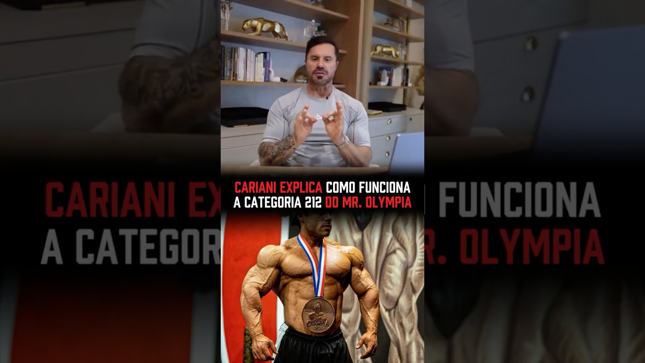 CARIANI COMENTA COMO FUNCIONA A CATEGORIA 212 NO MR. OLYMPIA! 