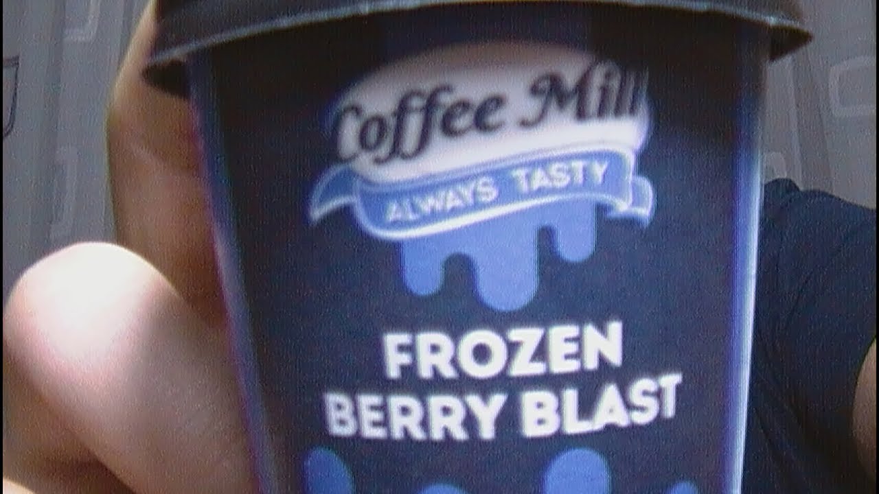 Coffe Mill Frozen Berry Blast YouTube
