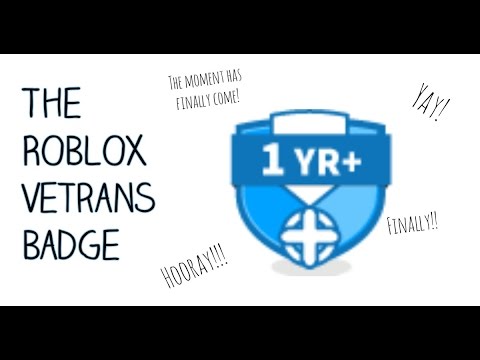 Roblox The Veterans Badge Youtube - what is the veteran badge in roblox