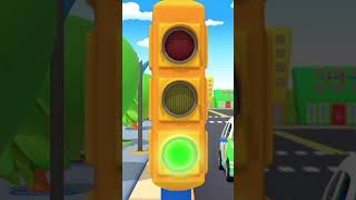 Колеса На Полицейской Машине #Shorts #Wheelsonthepolicecar #Learningvideo #Kidscartoons