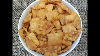 Very Simple and Easy Maida Chips | Homemade Maida Chips | Namak pare | Tea Time Snack| Instant Snack