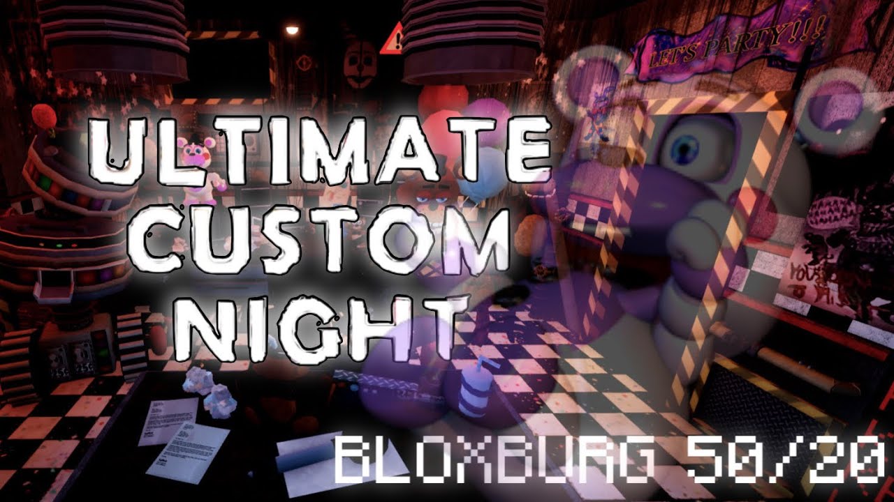 ULTIMATE CUSTOM NIGHT ⭐️ BLOXBURG FNAF ⭐️ (1.3M)