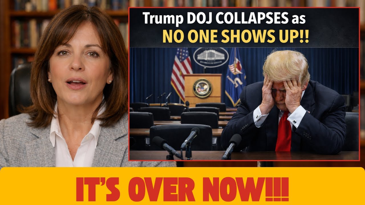 JUST NOW: Trump DOJ COLLAPSES as NO ONE SHOWS UP!!