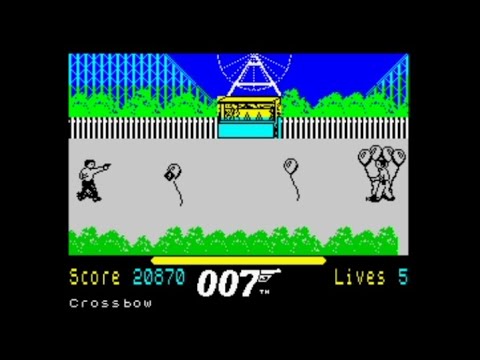 The James Bond Collection 2/5 (2016): The Living Daylights (1987) Walkthrough, ZX Spectrum