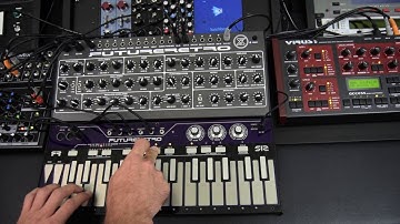 Future Retro 512 touch keyboard Arpeggiator Overview and Tutorial