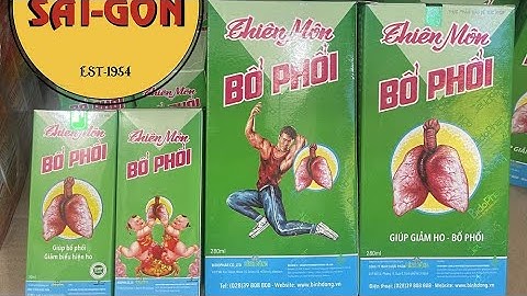 Thiên môn bổ phổi là thuốc gì