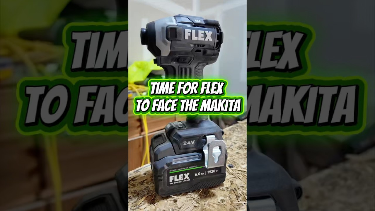 Flex Quick Eject против ударной отвертки Makita с высоким крутящим моментом 