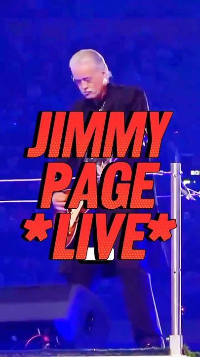 Older Jimmy Page (LED ZEPPELIN) plays famous 'Whole Lotta Love' RIFF (LIVE SHOW) 🔥👏⚡️ #jimmypage