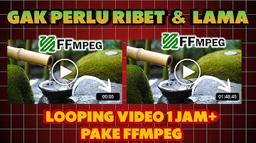 🔥 Rahasia Memperpanjang Video Pendek Jadi Panjang Tanpa Edit! 😱 (Cuma Pakai FFMPEG!)