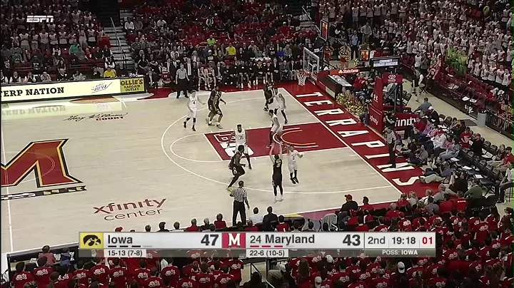 Jordan Bohannon's 8 Three-Pointers vs. Maryland