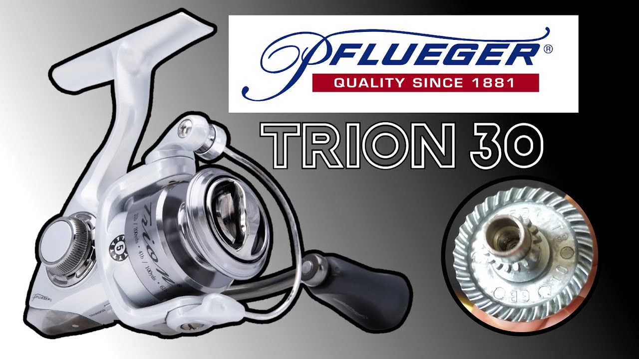 Pflueger Trion 30, How To Clean and Lubricate a Spinning Reel