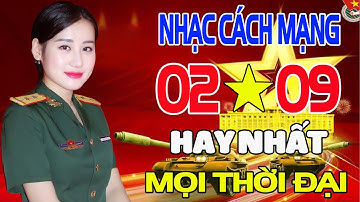 Tuyển Chọn NHẠC ĐỎ CÁCH MẠNG 02/9 Chào Mừng 80 năm Quốc Khánh - Nhạc Cách Mạng HÀO HÙNG DÂN TỘC