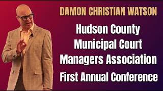 Believe In Second Chances - Hudson County Municipal Court Conference #secondchances #dohardthings