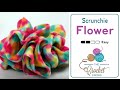 How to Crochet A Scrunchie | BEGINNER | The Crochet Crowd