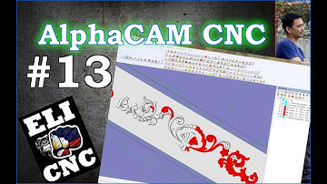 ALPHACAM CNC VID 013 / 3D DESIGN SAMPLE CURLY VEINS