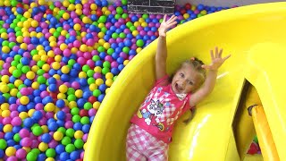 Trampolines And Slides Cool Indoor Playground Games | Best Video For Kiddos