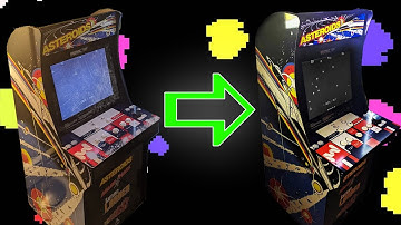 Restoring the Asteroids Cabinet (Arcade1up Modding)
