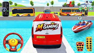 🚚 3D Driving Class New Pickup Van Stuck 😱 Driving Simulator Gameplay | M GaMing screenshot 4