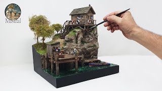 Building a "Fisherman's Haven" 1/48 scale | DIORAMA TUTORIAL