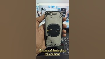 Iphone se2 back glass replacement