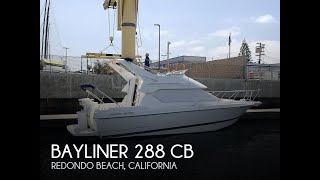 Unavailable Used 2005 Bayliner 288 Cb In Redondo Beach, California