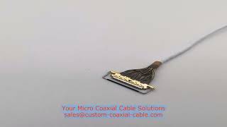 Durable Compact 0.25mm Pitch Connector XSLS20-30 kel Micro Coaxial Cable Stacking Type for Security
