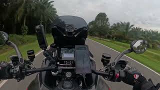 Ducati Multistrada V4S Grand Tour Singapore     Riding South in B roads