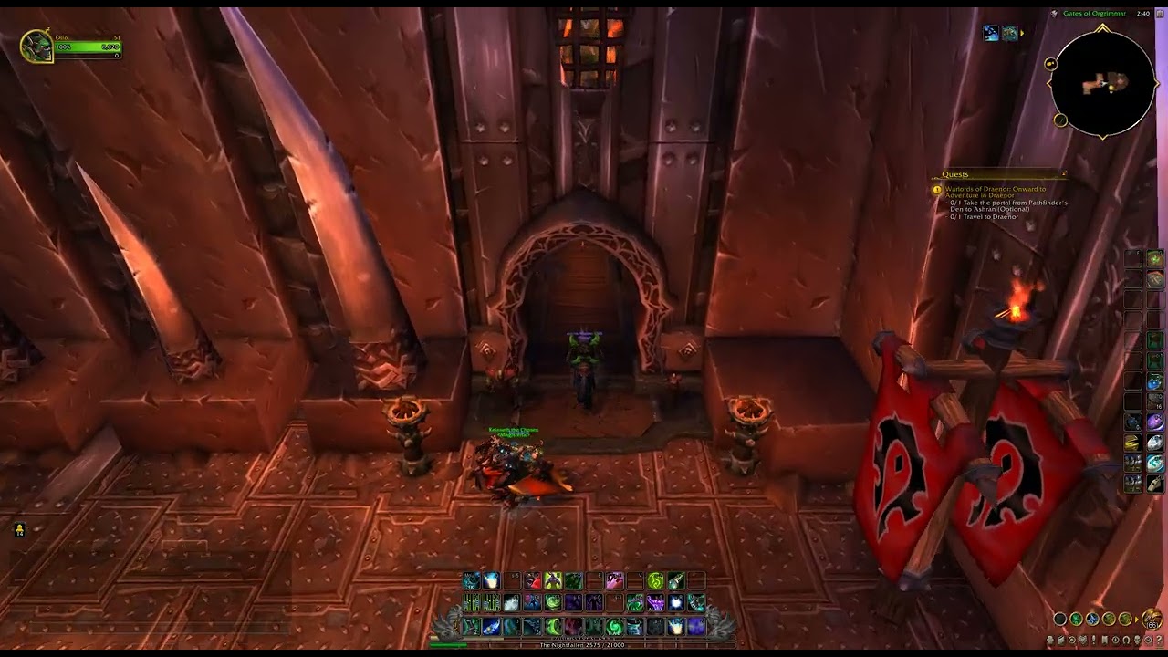 Take the portal from Pathfinder's Den to Ashran, WoW Dragonflight