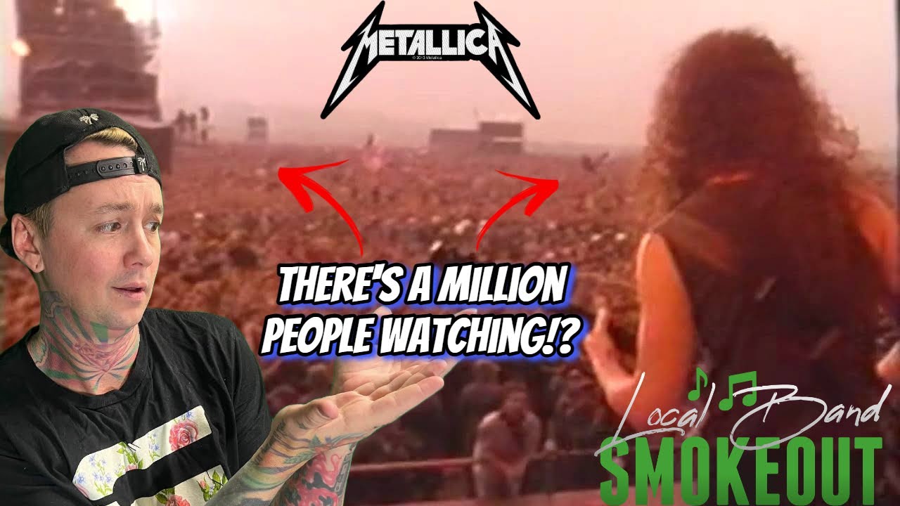 MOST ATTENDED CONCERT EVER Metallica Enter Sandman Reaction MOST ATTENDED CONCERT EVER Metallica Enter Sandman Reaction