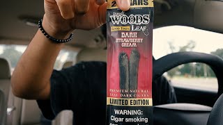 A Chill Sesh with the Dark Strawberry Cream Wrap 🍓💨 | Vlog