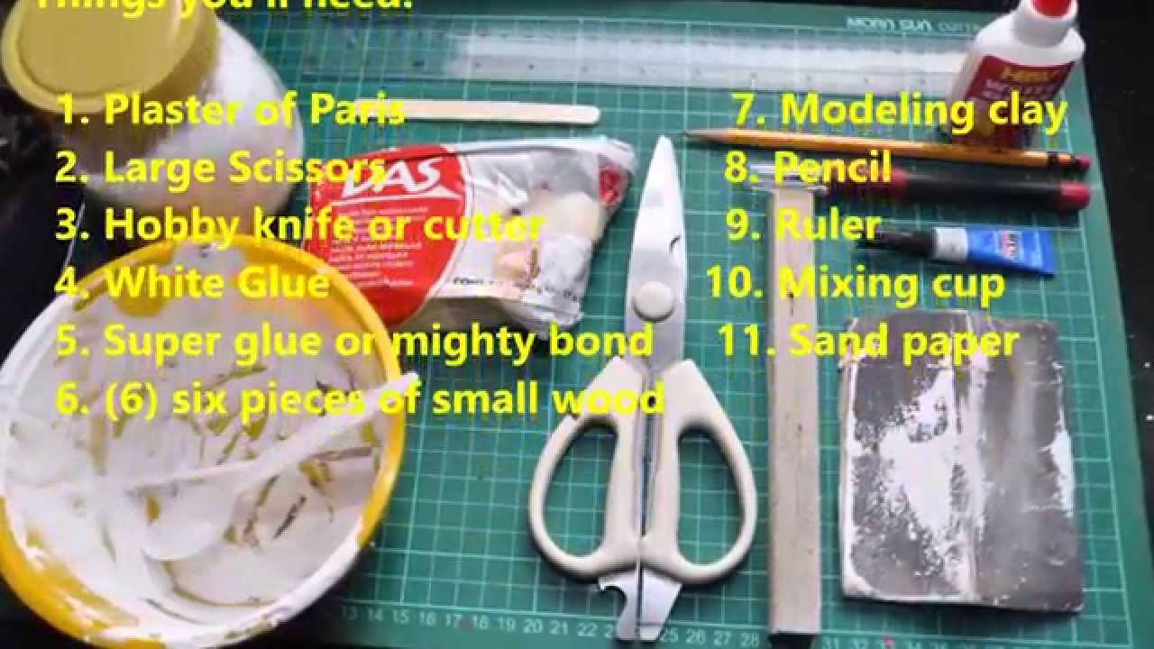 How to build a simple diorama from art supplies 