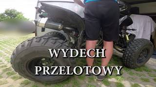 Bashan 250 porównanie wydechu Replica Akrapovic, Full Przelot, Dźwięk, Jazda