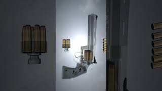 Power and Precision: Slow-Motion Shot of a Colt Python #shorts #military