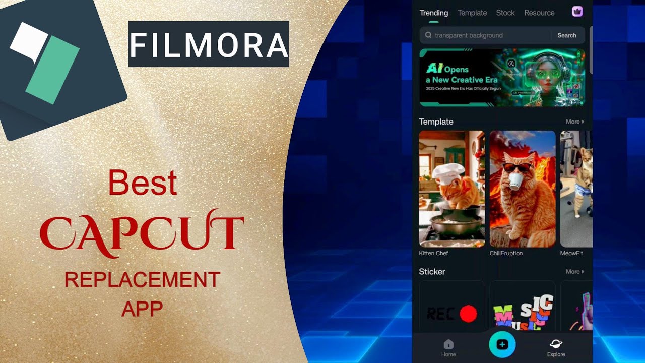 Best Editing App After CapCut Ban? || Filmora Mobile for iPhones & Androids