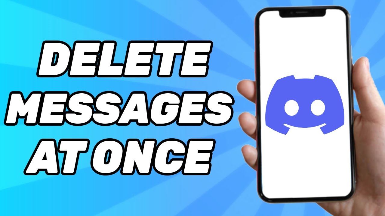 how-to-delete-all-discord-messages-at-once-working-2024-youtube