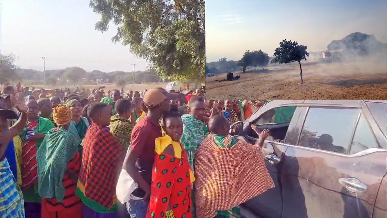 VURUGU KUBWA MERERANI MUDA HUU ,MABOMU KISA UCHAGUZI ,WANDISHI WA HABARI WAKAMATWA  NA POLISI