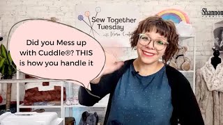 Pro Tip: If You Mess Up with Cuddle® 🧚 Our Sewing Fairy Godmother Knows What to Do!