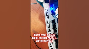 MikroTik CCR1009-7G-1C-1S+ router that is stuck at “Starting services” when booting
