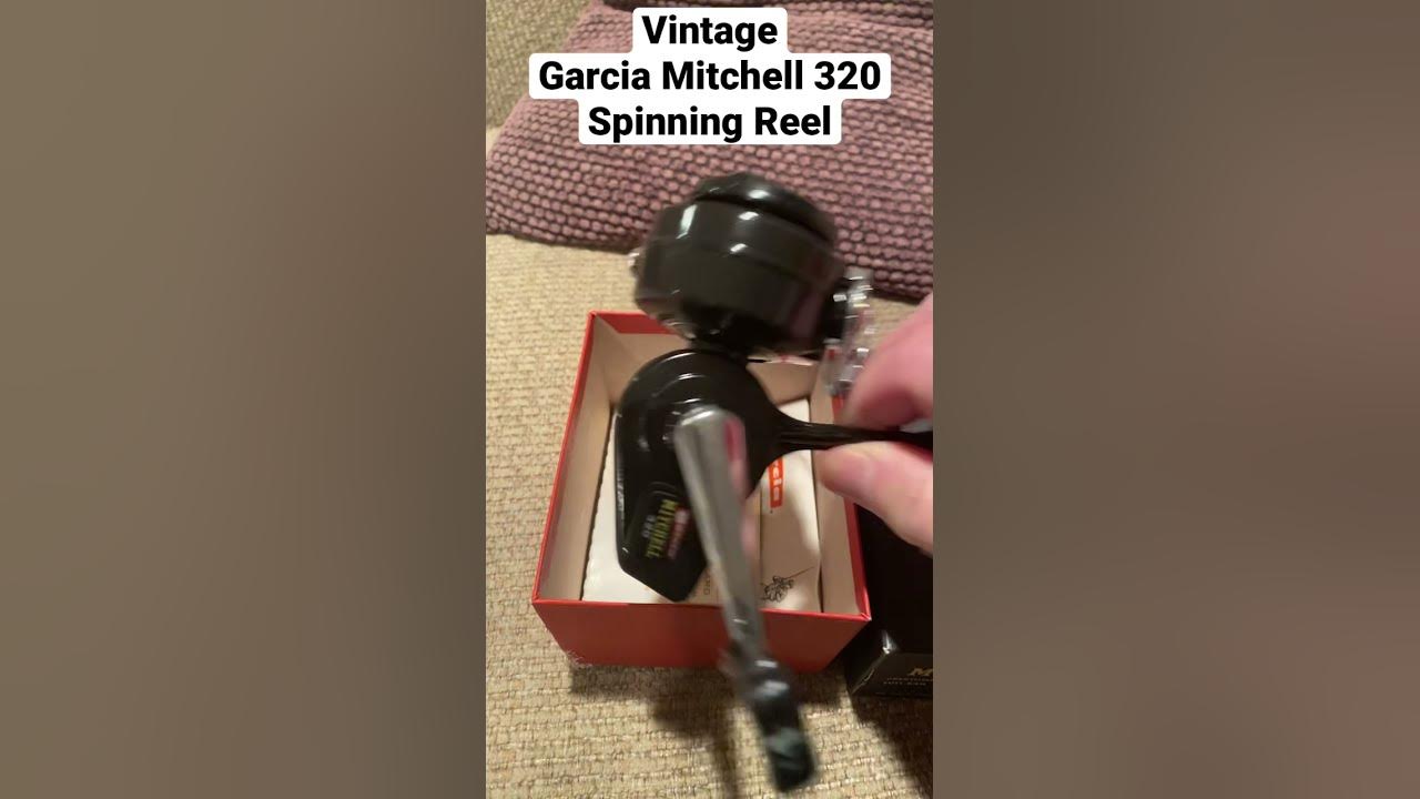 Vintage Garcia Mitchell 320 Spinning Reel from the early 60's #shorts 