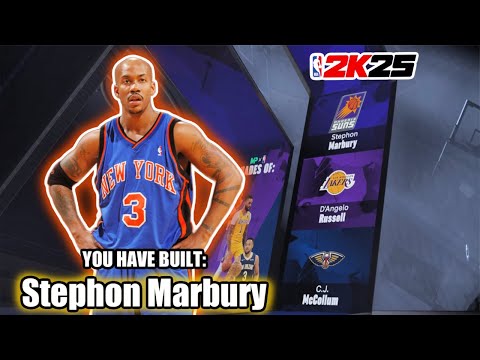 その他 NBA ELITE 2019-20 STEPHON MARBURY /25 Best Stephon Marbury Build in NBA 2K25 (NEXT GEN) - YouTube