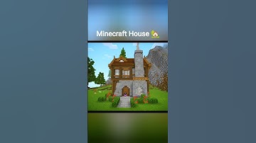 Minecraft House Tutorial 🏠#minecraft #minecraftbuilding