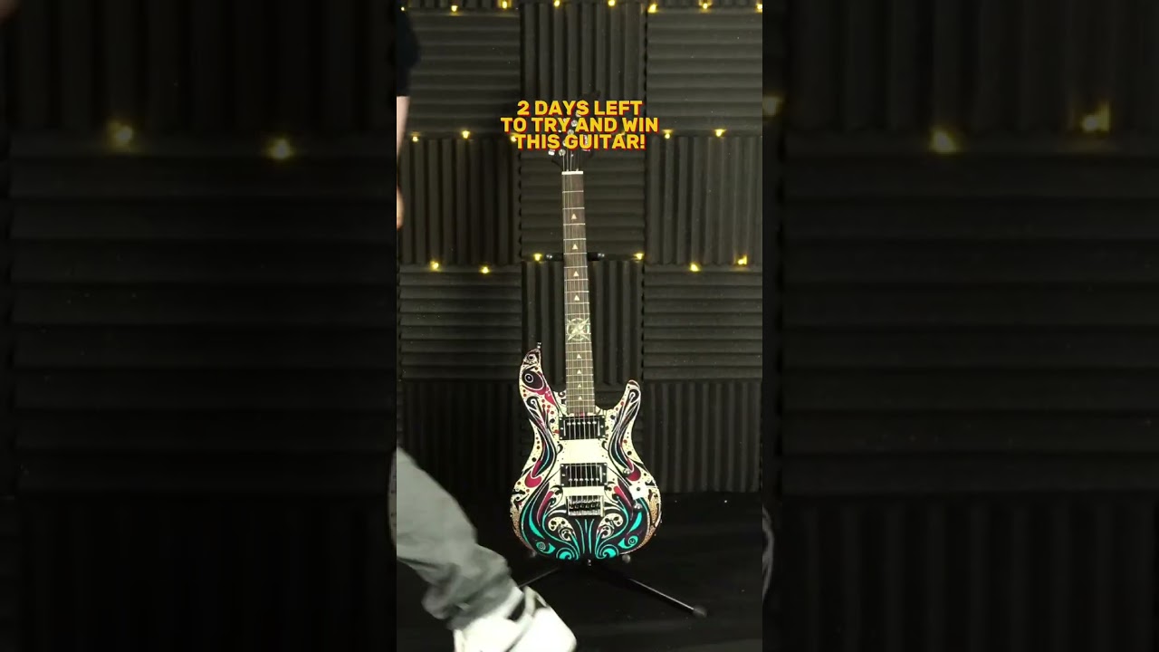 Not long left to enter our Guitar Giveaway! 🎸