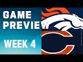 Denver Broncos vs. Chicago Bears | 2023 Week 4 Game Preview