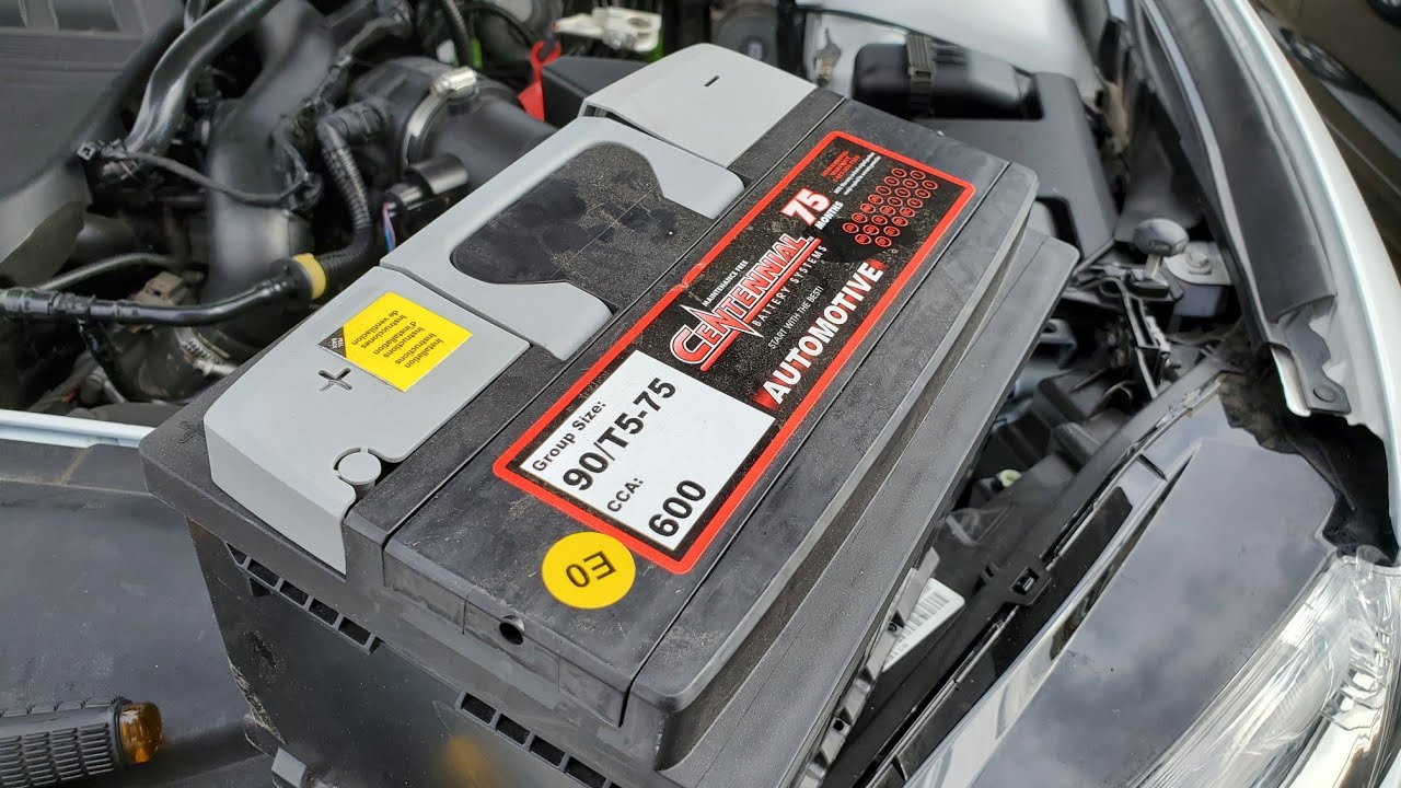 How to: Install a New Battery on a 2016 Ford Fusion - YouTube