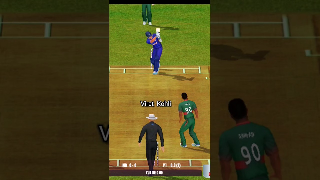 Virat Kohli shot 💥 धमाकेदार छक्का 6 🆕️ rc22 💯 real cricket 22 🏆